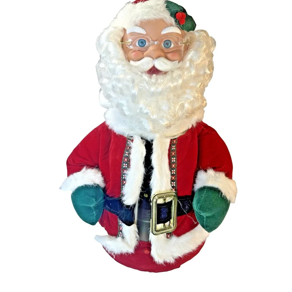 Vintage Twas The Night Before Christmas Animated Santa See Pictures